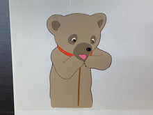 Load image into Gallery viewer, Monarch: The Big Bear of Tallac (Jacky and Nuca) (1977) - Original animation cel and drawing