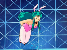 Load image into Gallery viewer, Urusei Yatsura (Kitty Films, 1981/86) - Original animation cel of Lum, with painted background

