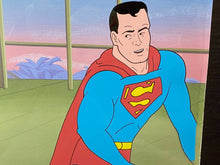 Load image into Gallery viewer, The Superman/Aquaman Hour of Adventure - Original animation cel
