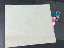 Load image into Gallery viewer, Urusei Yatsura (Kitty Films, 1981/86) - Original animation cel of Lum, with painted background
