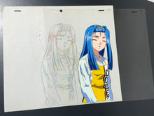 Load image into Gallery viewer, Elf-ban Kakyūsei (1999) - Original animation cel and drawing
