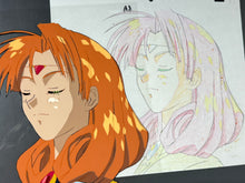 Load image into Gallery viewer, Dragon Knight 4 - Original animation cel and drawing (OVA, 1998/99)
