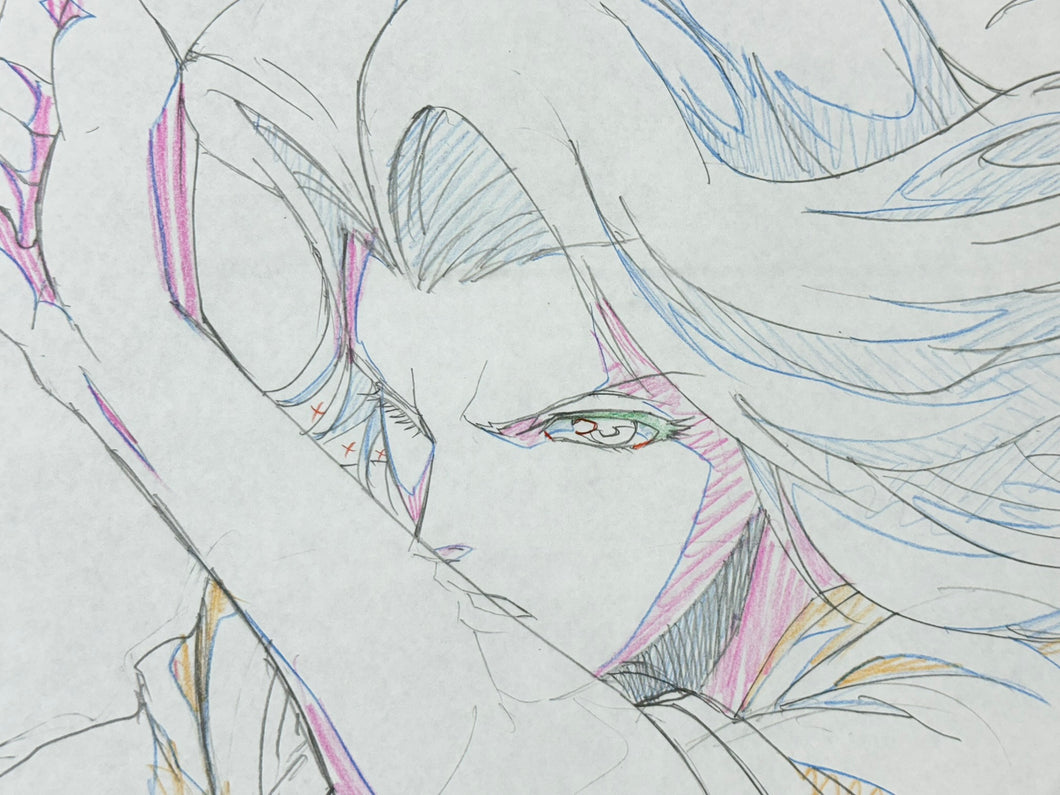 Bleach - Original drawing of Rangiku Matsumoto, set of 3, in color, top!