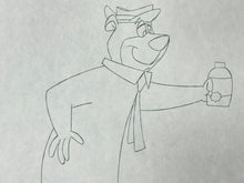Load image into Gallery viewer, Yogi Bear - Original drawing of Yogi
