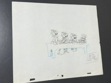 Load image into Gallery viewer, Lucky Luke - Original animation drawing of The Daltons (1984)
