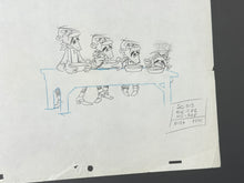Load image into Gallery viewer, Lucky Luke - Original animation drawing of The Daltons (1984)
