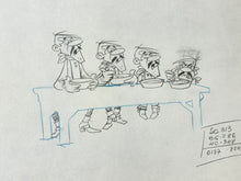 Load image into Gallery viewer, Lucky Luke - Original animation drawing of The Daltons (1984)
