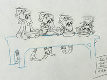 Load image into Gallery viewer, Lucky Luke - Original animation drawing of The Daltons (1984)
