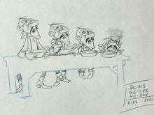 Load image into Gallery viewer, Lucky Luke - Original animation drawing of The Daltons (1984)
