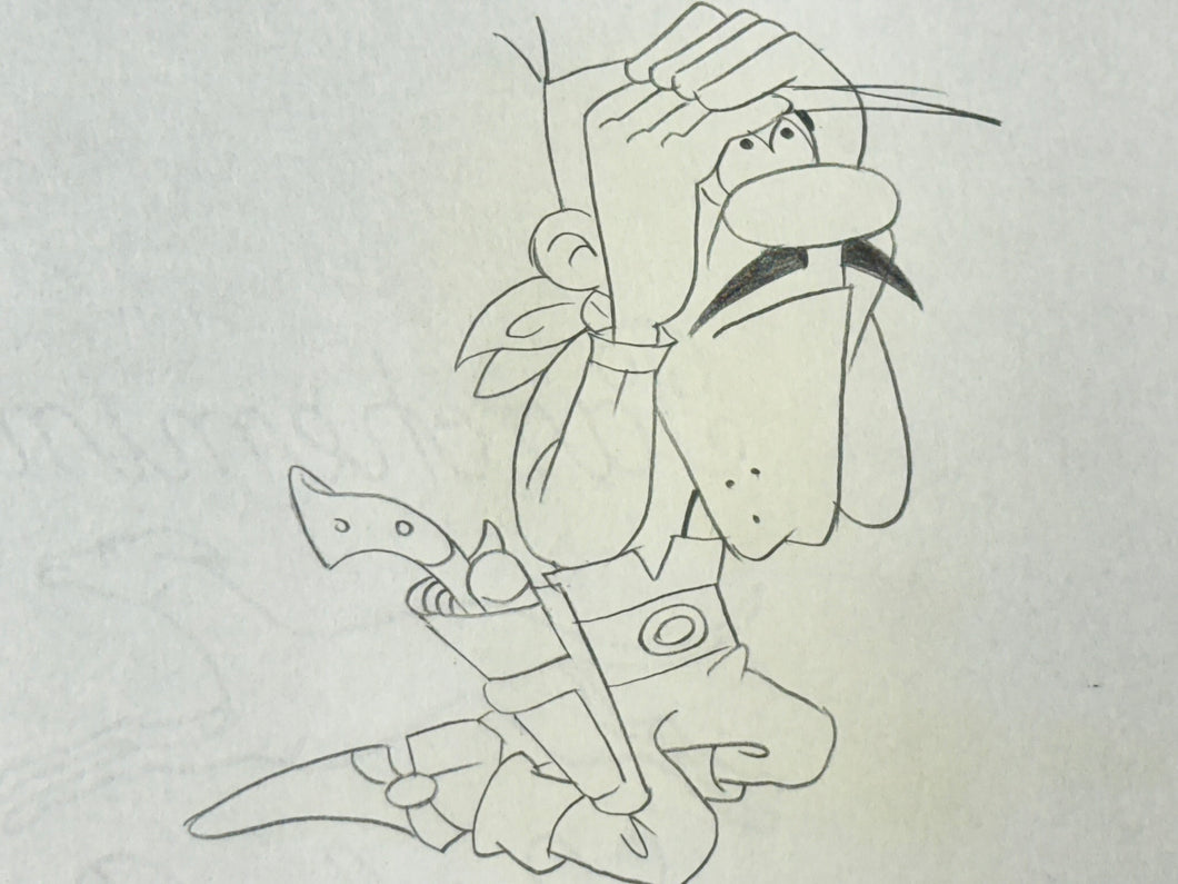 Lucky Luke - Original animation drawing of The Daltons (1984)