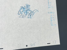 Load image into Gallery viewer, The Flintstones - Original drawing of Fred Flintstone and Dino
