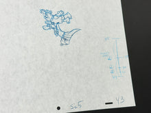 Load image into Gallery viewer, The Flintstones - Original drawing of Fred Flintstone and Dino
