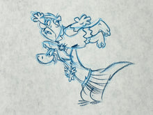Load image into Gallery viewer, The Flintstones - Original drawing of Fred Flintstone and Dino
