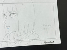 Load image into Gallery viewer, Naruto - Original drawing of Hinata Hyuga, on Studio Pierrot paper!

