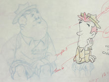 Load image into Gallery viewer, Laurel and Hardy (1966) - Original animation drawings, set of 3
