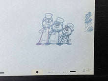Load image into Gallery viewer, The Alvin Show (1961) Original animation drawing of Alvin &amp; The Chipmunks, top and rare!
