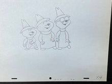 Load image into Gallery viewer, The Alvin Show (1961) Original animation drawing of Alvin &amp; The Chipmunks, top and rare!
