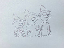 Load image into Gallery viewer, The Alvin Show (1961) Original animation drawing of Alvin &amp; The Chipmunks, top and rare!
