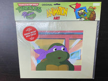 Load image into Gallery viewer, Teenage Mutant Ninja Turtles (1987 TV series) - Original animation cel (certificated, new)
