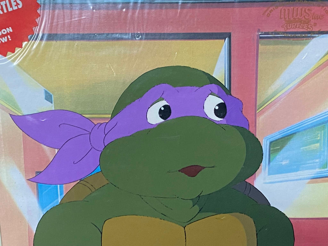 Teenage Mutant Ninja Turtles (1987 TV series) - Original animation cel (certificated, new)