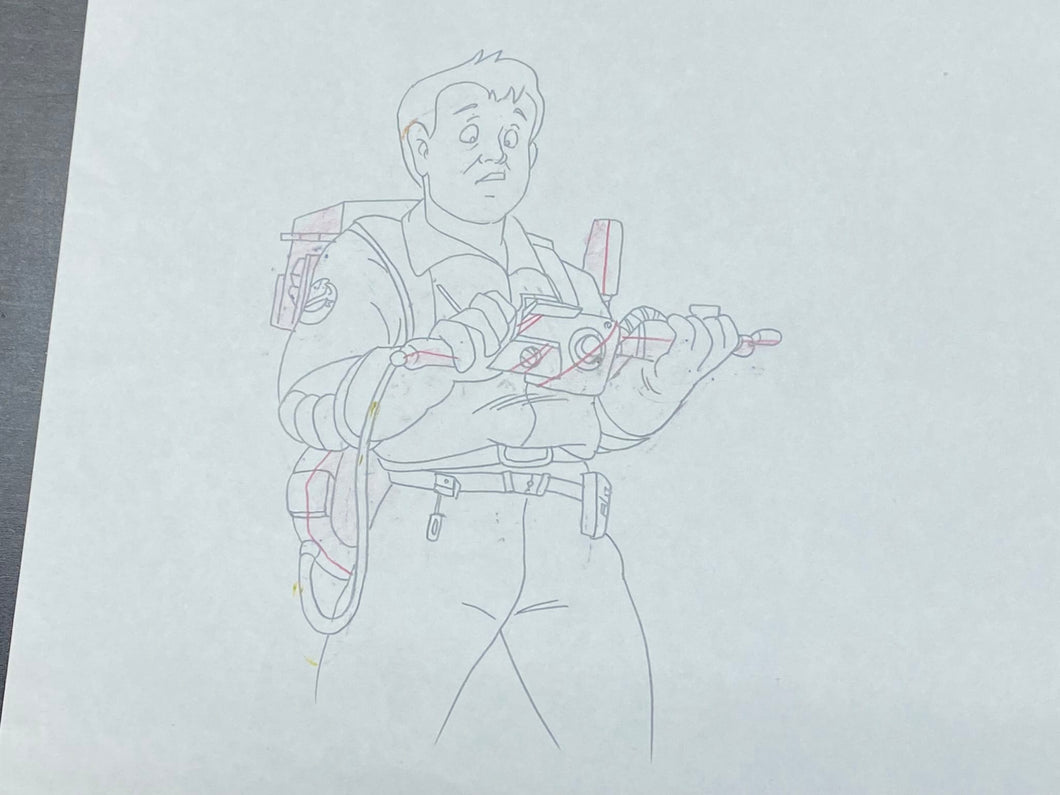 The Real Ghostbusters - Original Animation Drawing