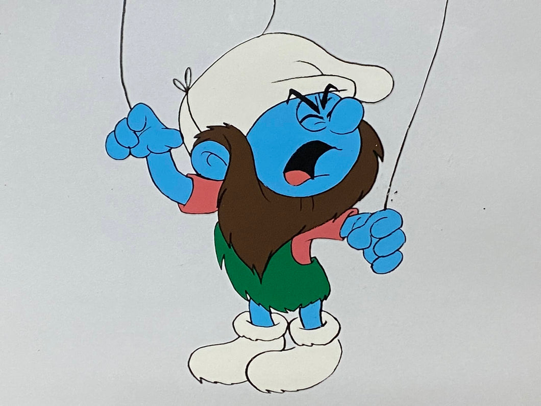 The Smurfs - Original animation cel