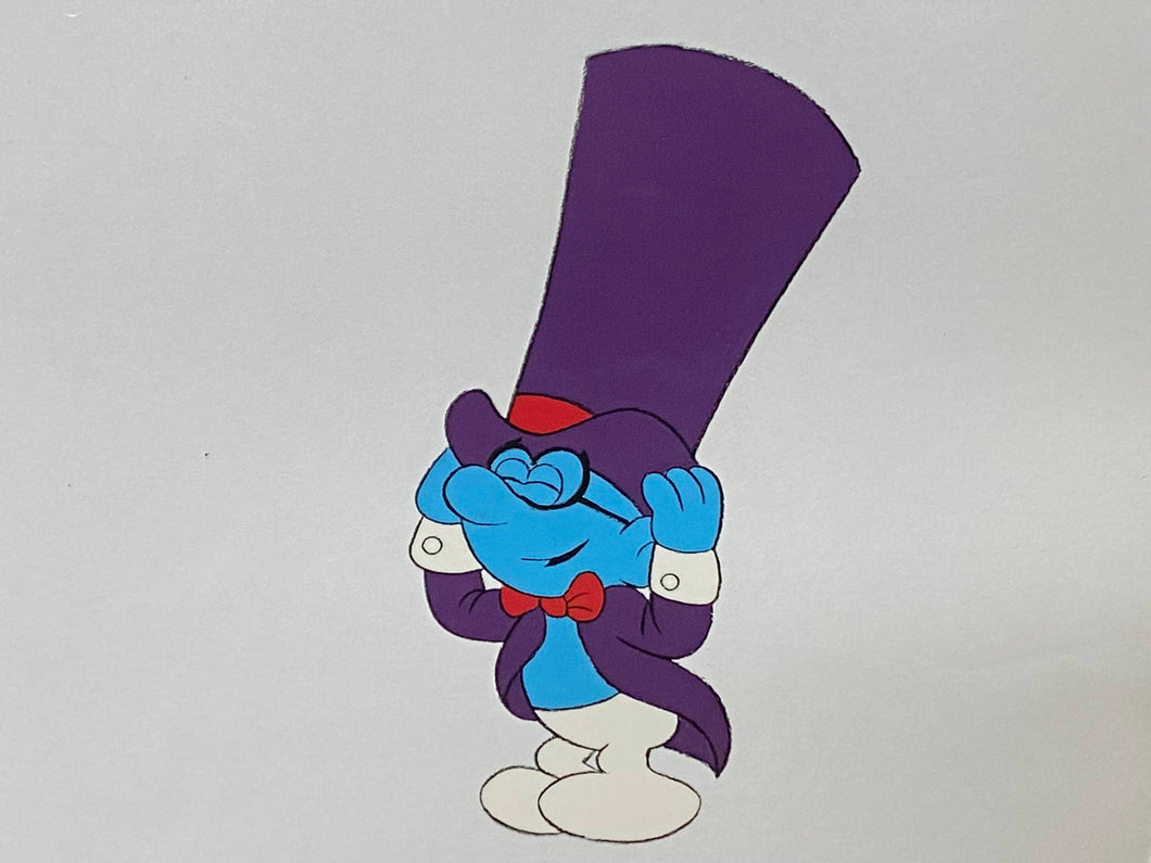 The Smurfs - Original animation cel