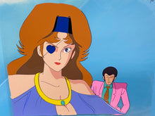 Load image into Gallery viewer, Lupin III - Original animation cels with painted background
