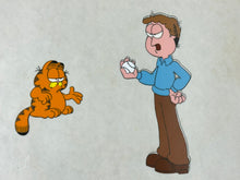 Load image into Gallery viewer, Garfield - Original animation cel and drawing
