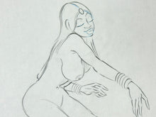 Load image into Gallery viewer, Heavy Metal (1981) - Original animation drawing of Kath
