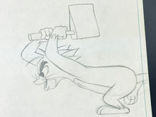 Load image into Gallery viewer, Tom and Jerry (1964) - Original animation drawing of Tom, directed by Chuck Jones
