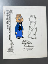 Load image into Gallery viewer, Alvin and the Chipmunks (1983 TV series) - Original animation model cel

