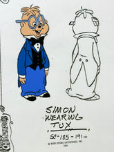 Load image into Gallery viewer, Alvin and the Chipmunks (1983 TV series) - Original animation model cel
