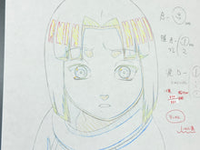 Load image into Gallery viewer, Naruto - Original drawing of Hinata Hyuga, in color
