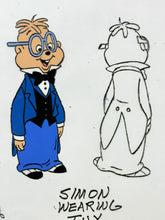 Load image into Gallery viewer, Alvin and the Chipmunks (1983 TV series) - Original animation model cel

