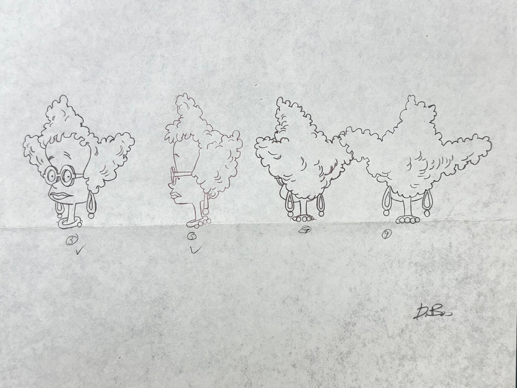 Rugrats - Original Animation Drawing