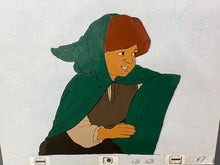 Load image into Gallery viewer, The Lord of the Rings (1978) - Original Animation Drawing and Cel of Frodo
