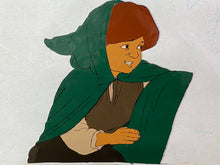 Load image into Gallery viewer, The Lord of the Rings (1978) - Original Animation Drawing and Cel of Frodo
