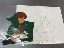 Load image into Gallery viewer, The Lord of the Rings (1978) - Original Animation Drawing and Cel of Frodo
