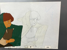 Load image into Gallery viewer, The Lord of the Rings (1978) - Original Animation Drawing and Cel of Frodo
