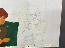 Load image into Gallery viewer, The Lord of the Rings (1978) - Original Animation Drawing and Cel of Frodo
