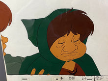 Load image into Gallery viewer, The Lord of the Rings (1978) - Original Animation Drawing and Cel of Sam
