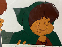 Load image into Gallery viewer, The Lord of the Rings (1978) - Original Animation Drawing and Cel of Sam
