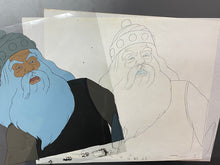 Load image into Gallery viewer, The Lord of the Rings (1978) - Original Animation Drawing and Cel of Theoden
