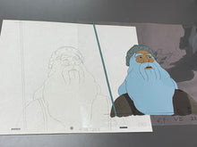 Load image into Gallery viewer, The Lord of the Rings (1978) - Original Animation Drawing and Cel of Theoden
