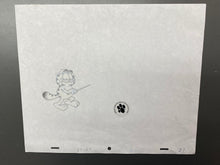 Load image into Gallery viewer, Garfield - Original animation drawing, with studio stamp
