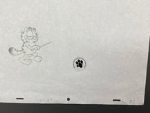 Load image into Gallery viewer, Garfield - Original animation drawing, with studio stamp
