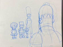 Load image into Gallery viewer, The Simpsons - 2 x Original drawings of The Simpsons Family
