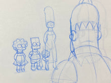 Load image into Gallery viewer, The Simpsons - 2 x Original drawings of The Simpsons Family
