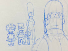 Load image into Gallery viewer, The Simpsons - 2 x Original drawings of The Simpsons Family
